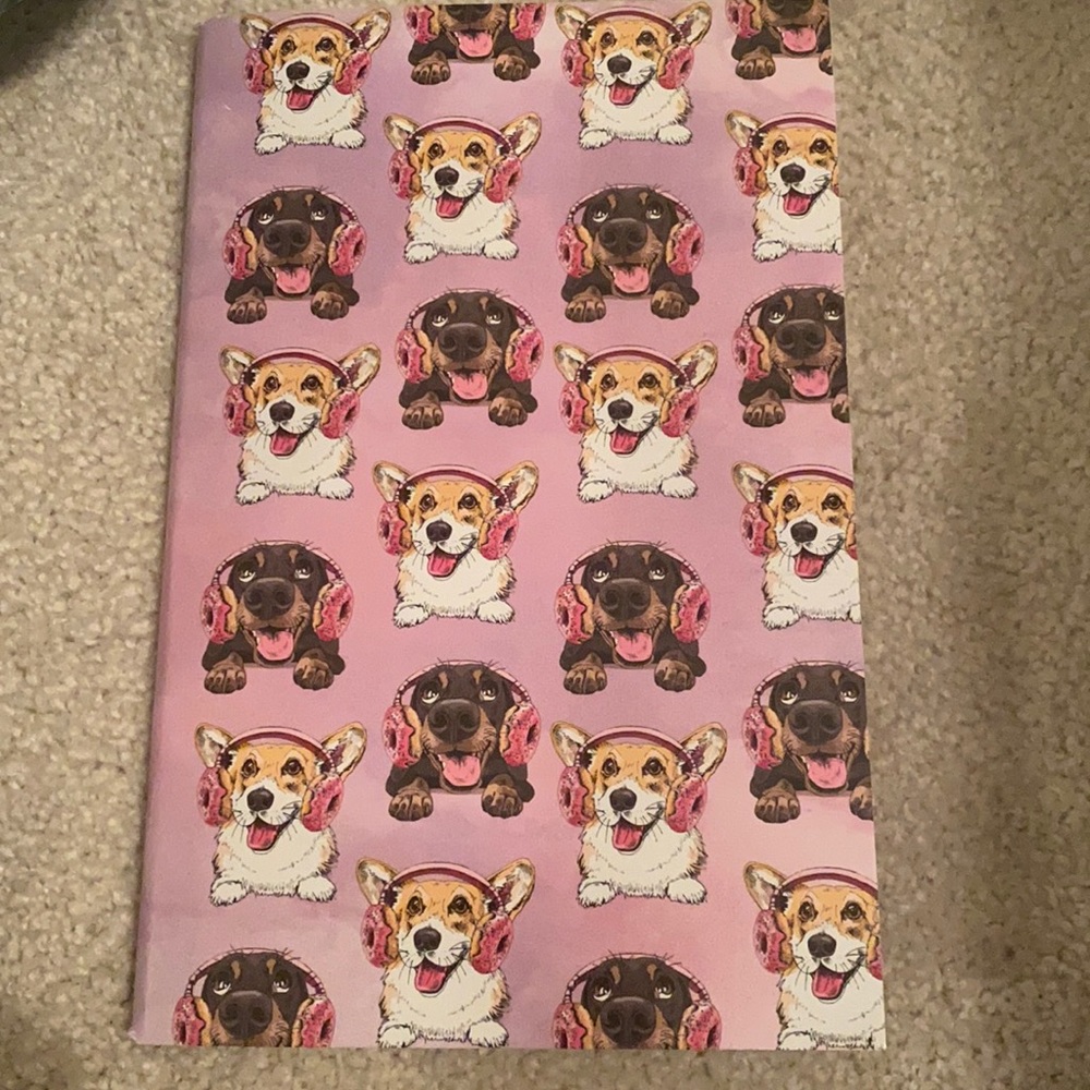 Corgi and Dachshund notebook cute 🥰